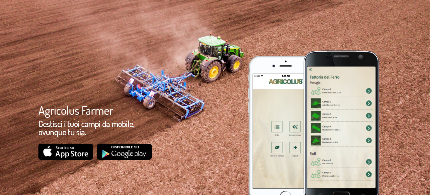 Agricolus Farmer - L'App Mobile per gli agricoltori