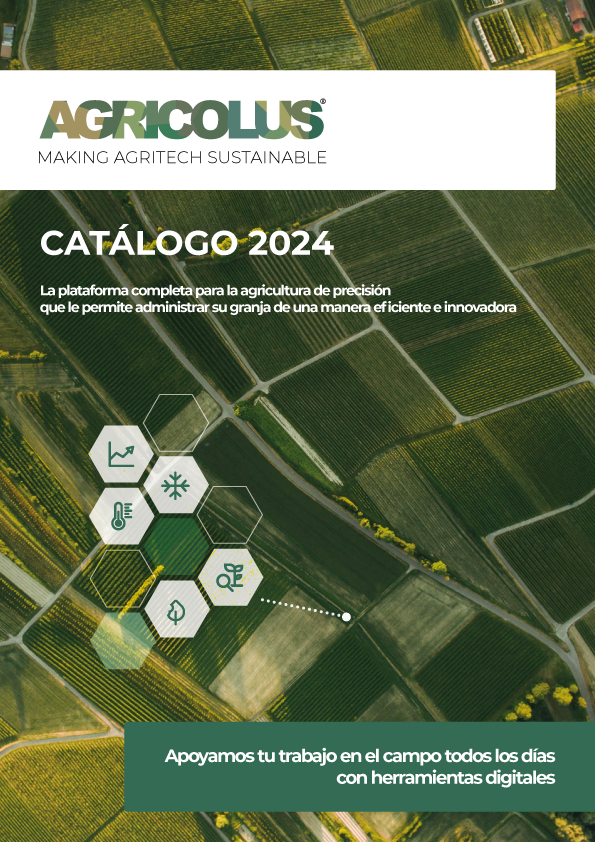 Copertina del catalogo Agricolus in spagnolo